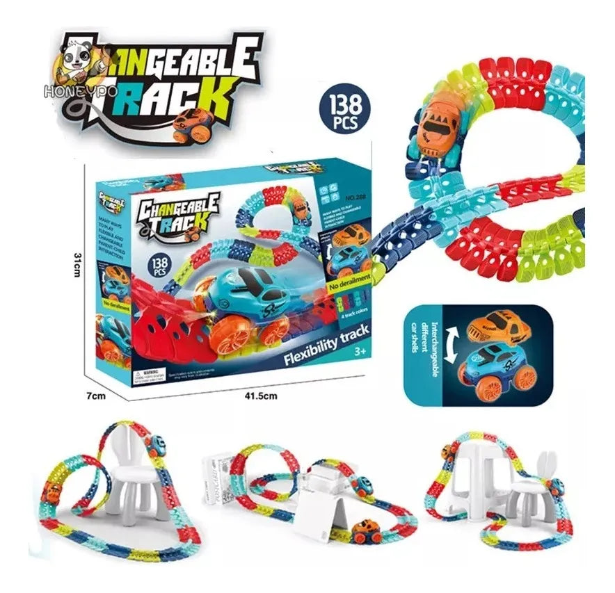 Nueva Pista de 56 PCS Flexible