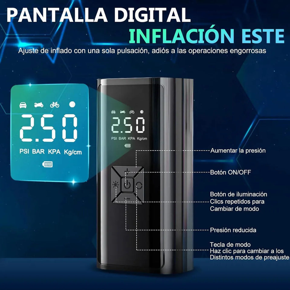 Compresor Digital Inalámbrico