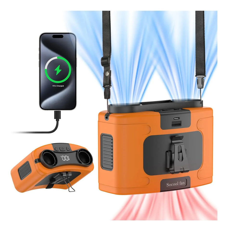Ventilador de Cintura Portátil