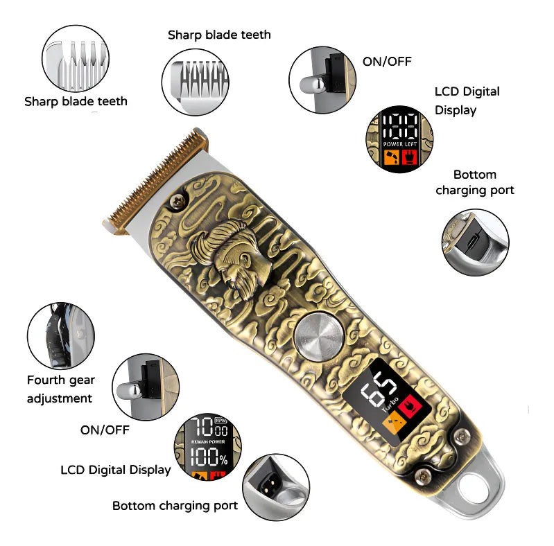 Nueva Cortadora Profesional SK-109 – Estilo de Barbería en tus Manos