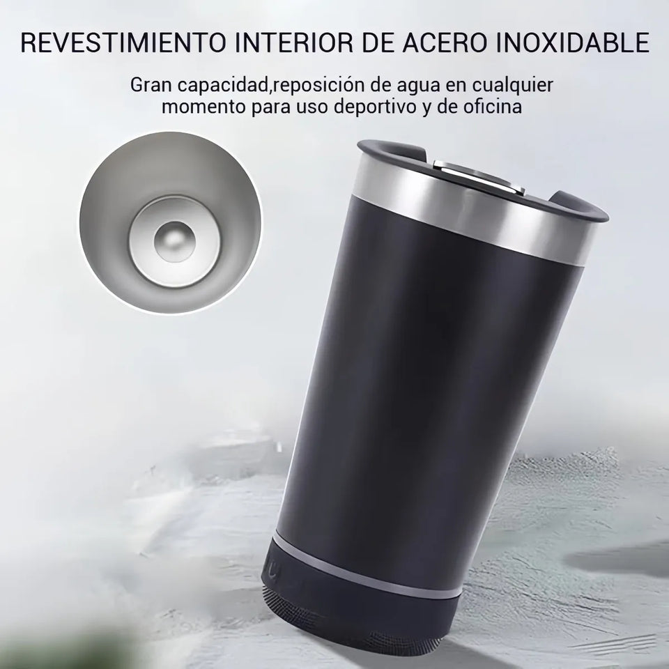 Nuevo Vaso con Bocina Bluetooth