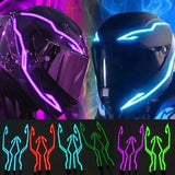 Nueva Tira LED para Casco de Moto