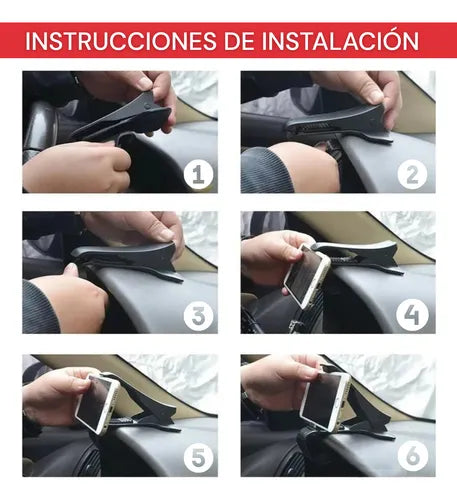 Soporte de Teléfono para Auto