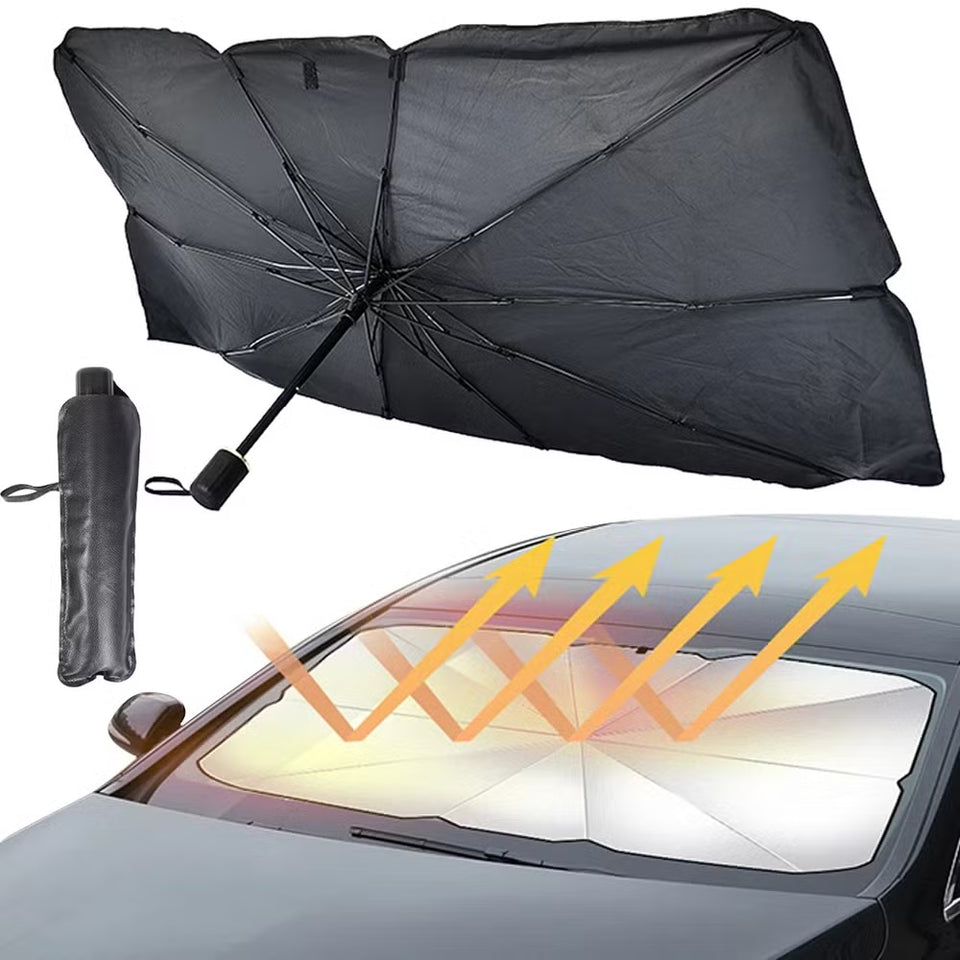 Parasol plegable tipo sombrilla