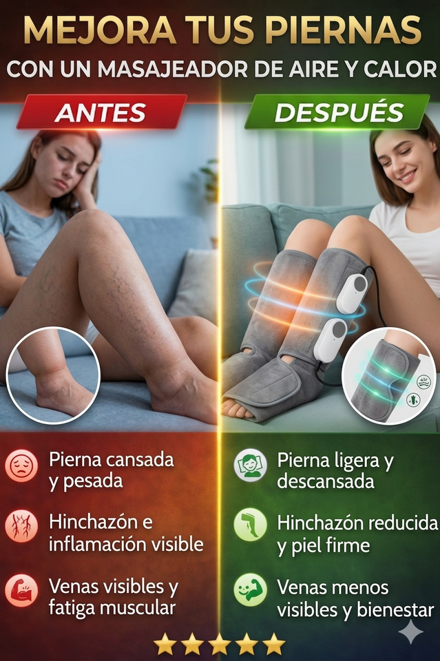 Nuevo Masajeador de Pantorrillas Pro Plus