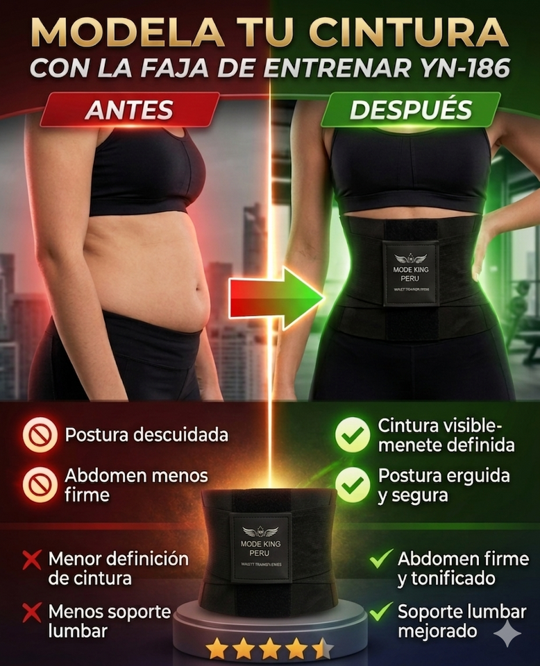 Nueva faja para entrenar YN-186