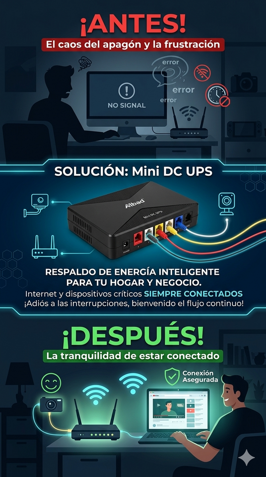 Nuevo Protector DC Sin Batería Plus