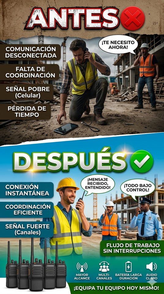 Nuevo Radio Compacta de Largo Alcance
