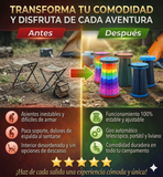Nueva Silla Plegable Telescópica Compacta Portátil