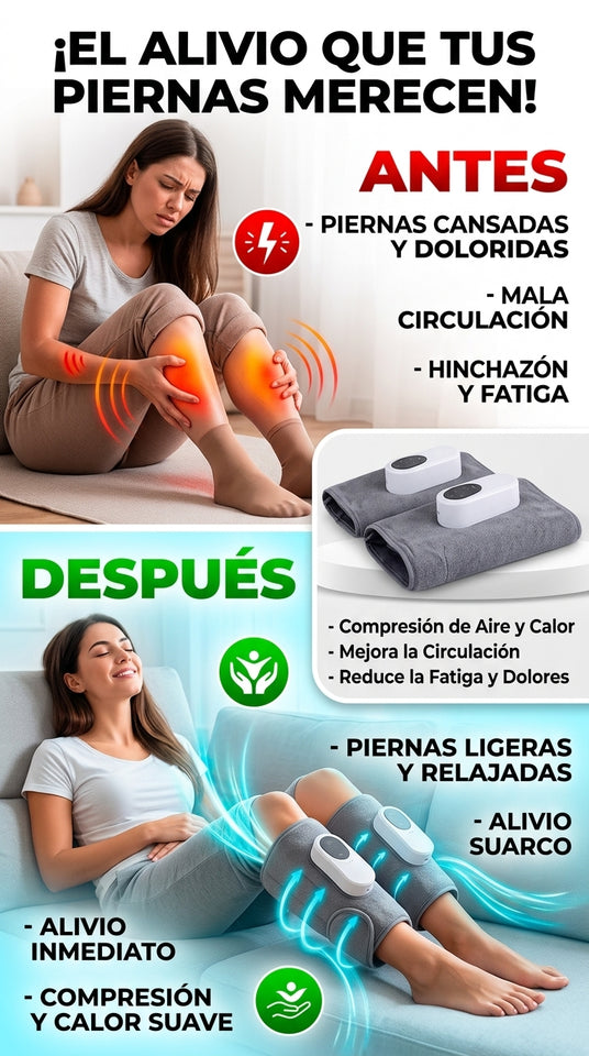 Nuevo Masajeador de Pantorrillas VitalRelax Pro