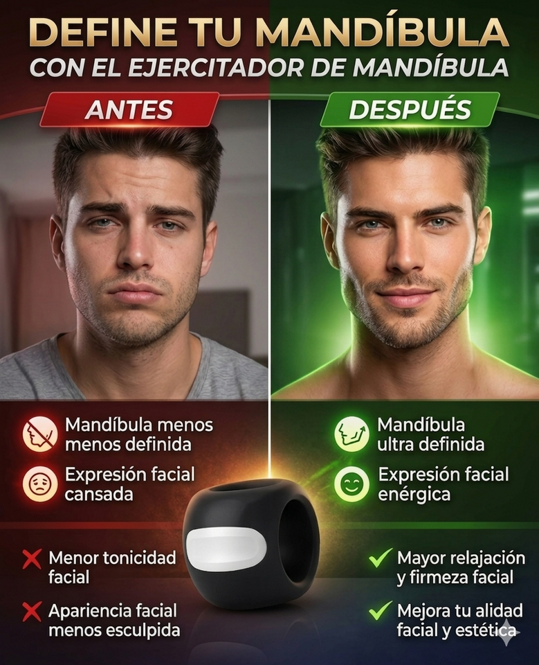 Nuevo Entrenador Facial para Mandíbula