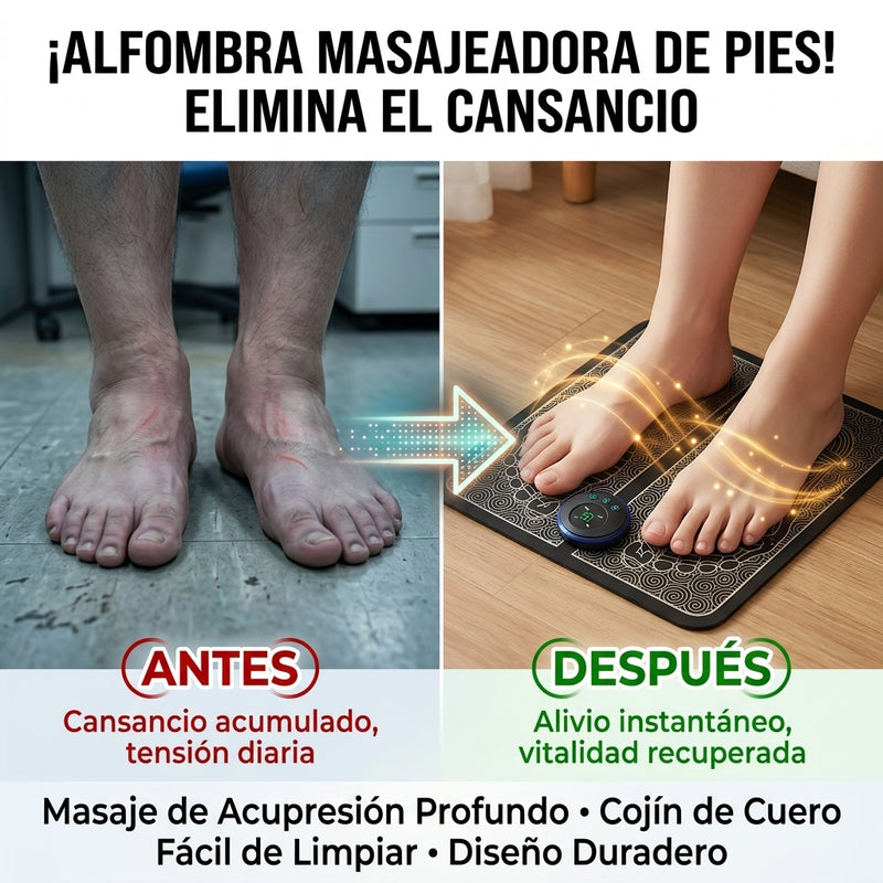 Nuevo Esterilla Masajeadora Electrica para Pies