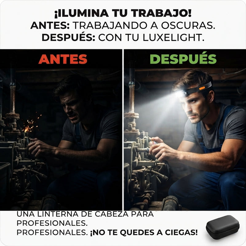 Nuevo Linterna LED Recargable para Running Nocturno