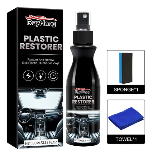 Nuevo Restaurador Plástico Auto Brillo Rápido