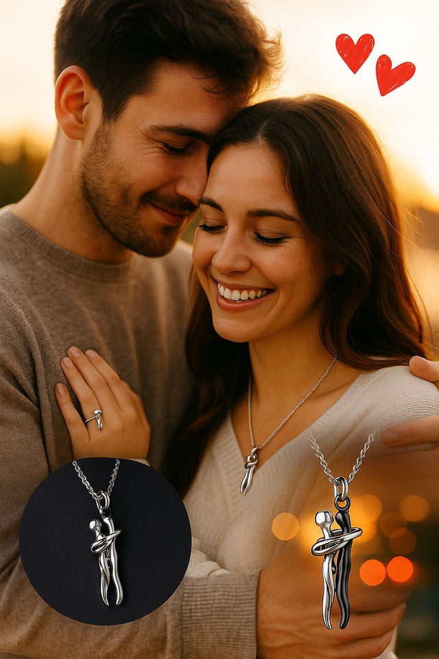 Collar Abrazo de Amor color plata