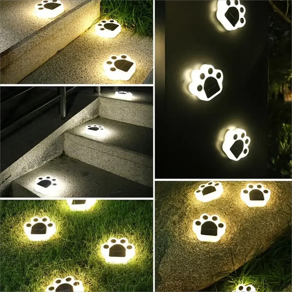 Nuevas Luces Solares Huella LED