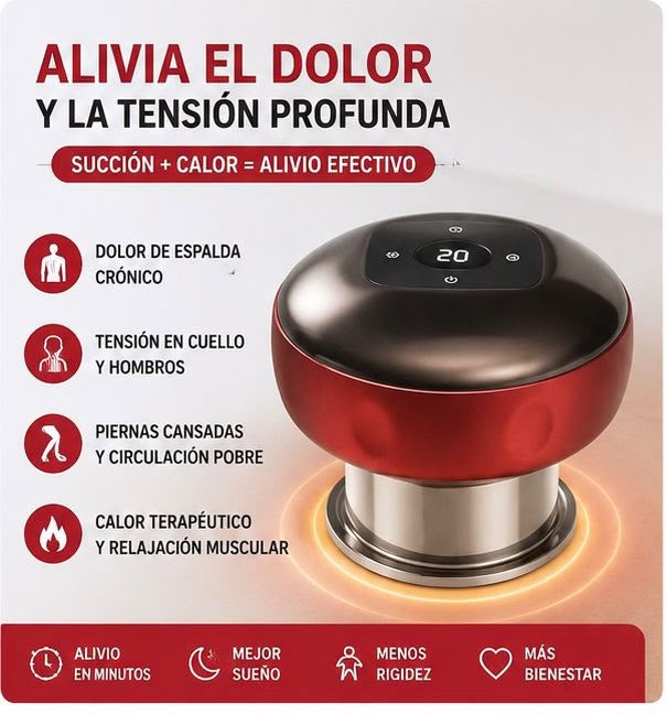 Nuevo Masajeador Succión Inteligente Portátil