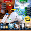 Nuevo Ventilador de techo con luz LED y control remoto