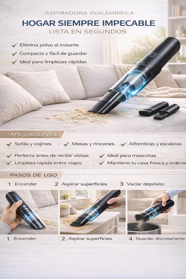 Nueva Aspiradora Compacta
