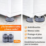 Set de 4 Patas Antivibración Pro