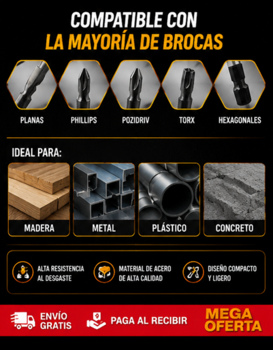 Nuevo Acople Cambio Rápido Pro Fácil