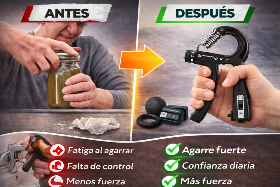 Nuevo Kit Entrenador de Agarre Pro Compacto