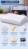 Nuevo Funda de Almohada Cervical de Espuma