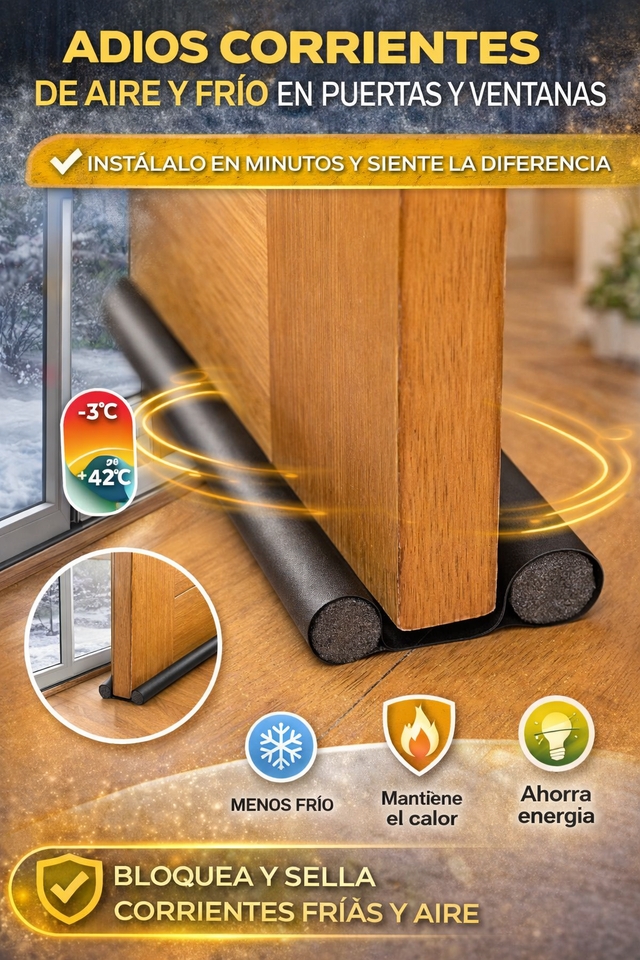 Tope Protector Sellador para Puerta