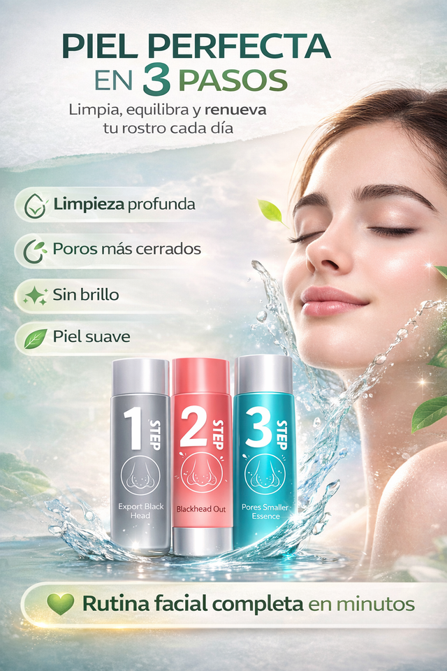 Nuevo Kit Limpieza 3 pasos