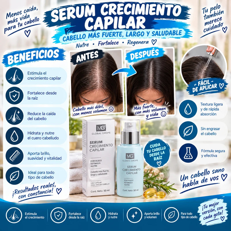 Esencia capilar refrescante para hombre