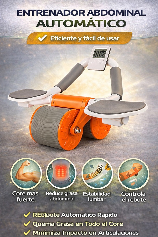 Nueva Rueda Abdominal Rebound Pro Plus
