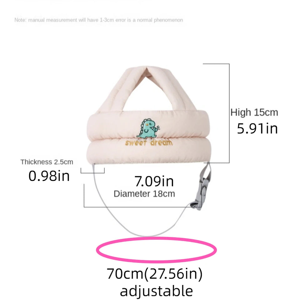 Nuevo Casco Suave Protector para Bebé