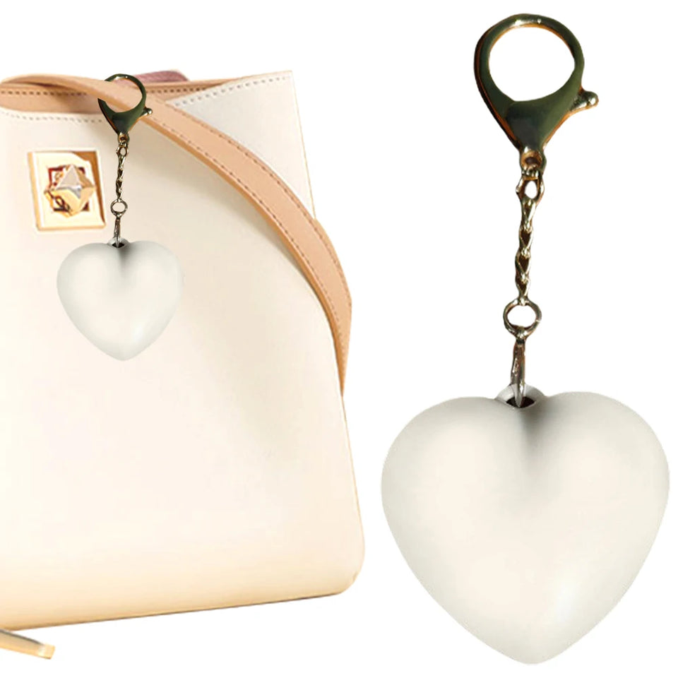 Nueva Luz Colgante Llavero Corazón LED