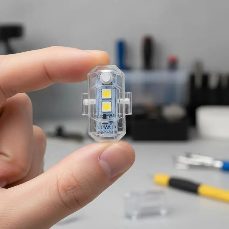 Nuevo Luz LED RGB Mini para Moto