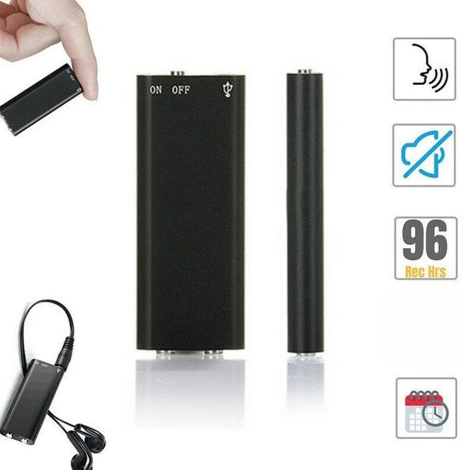 Nuevo Grabador Mini de Voz Fácil de hasta 4 días de grabación