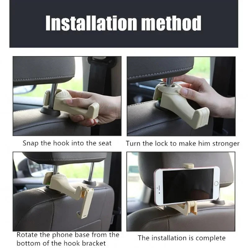 Nuevo Gancho Multiuso para Coche