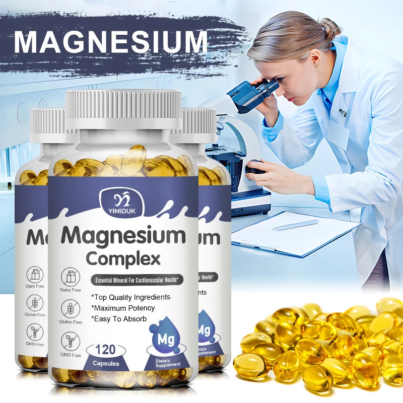Nuevo Magnesio Plus Alivio Natural Nocturno