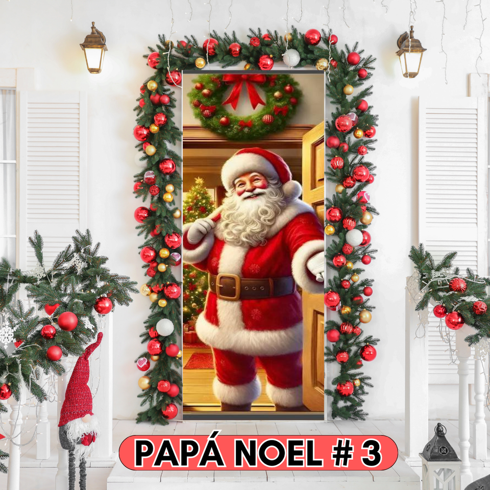 Nuevos Forros Navideños para Puertas (Por la gran variedad y cantidad limitada los modelos son aleatorios)