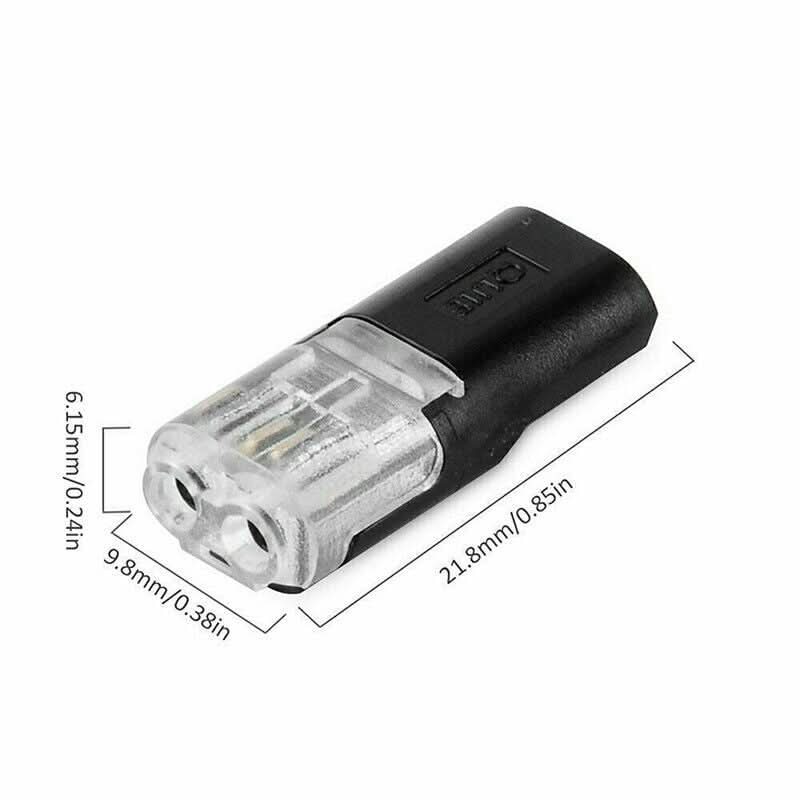 Nuevo Conectores Push-in Doble Rápidos Seguros