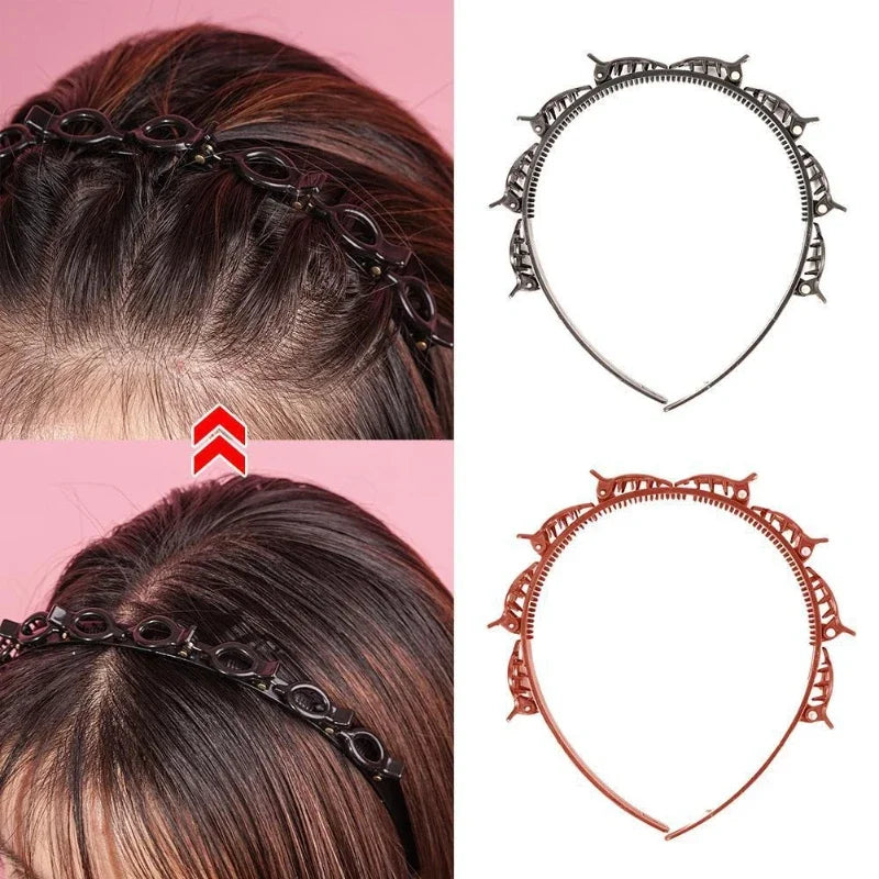 Nuevo Diadema Trenzada Fácil Estilo Diario