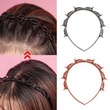 Nuevo Diadema Trenzada Fácil Estilo Diario