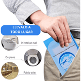 2 X 1 pack de 50 (100 pcs) Protectores de inodoro HygieneGuard