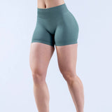 Nuevo Shorts Cachetero con varillas Alta Cintura Flex Talla L