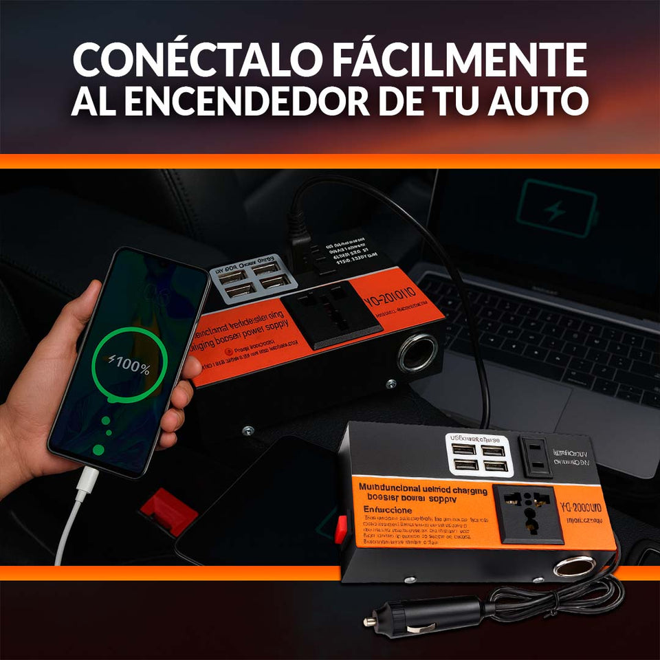Nuevo Inversor de Corriente CargaMax