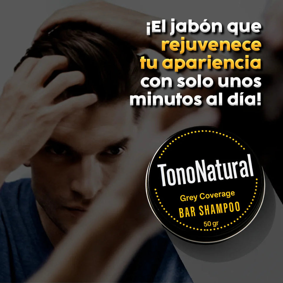 Nuevo Jabón Milagroso para el Cabello, barba y cejas