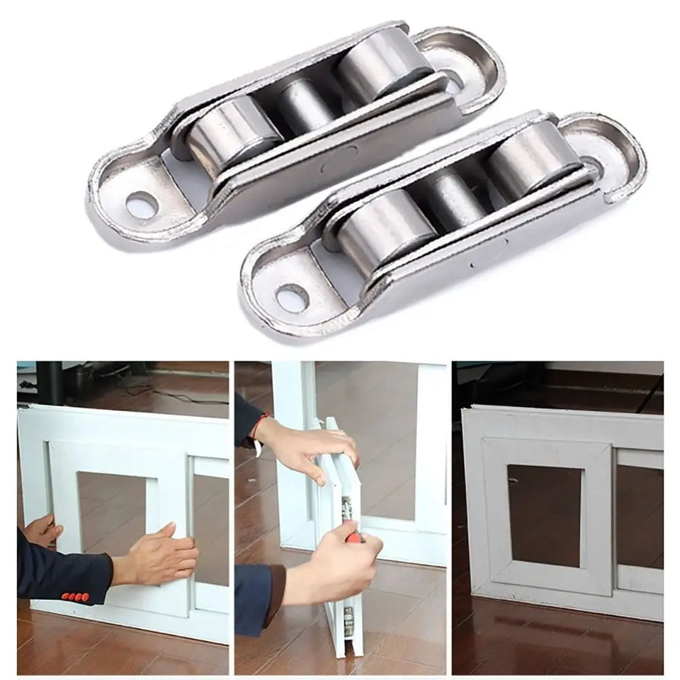 Nuevo Set de 4 Rodamientos Silencioso para Puerta Corredera