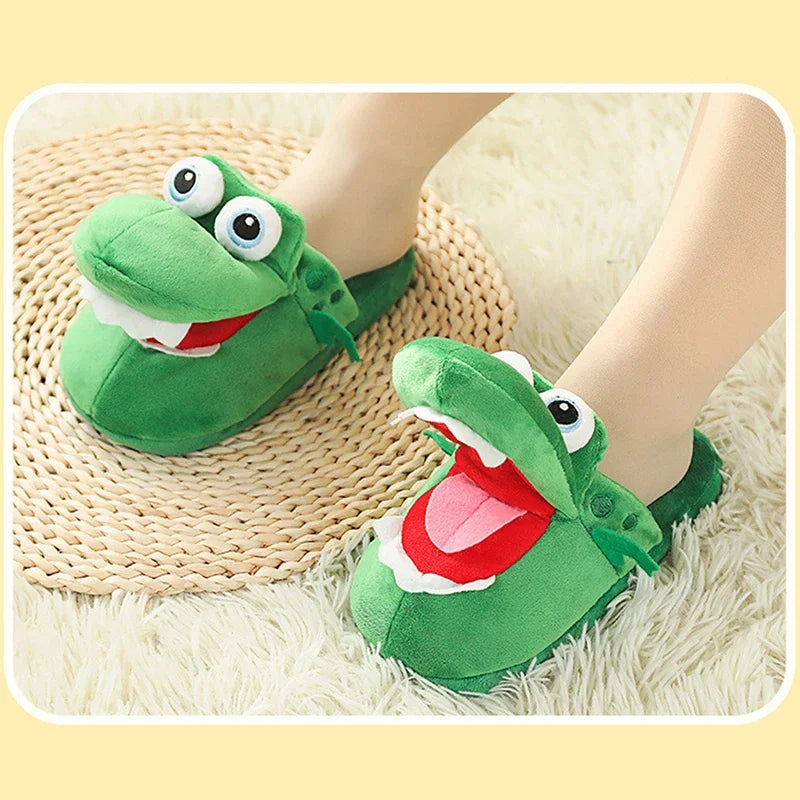 Nuevas Pantuflas Crocodilo Divertidas