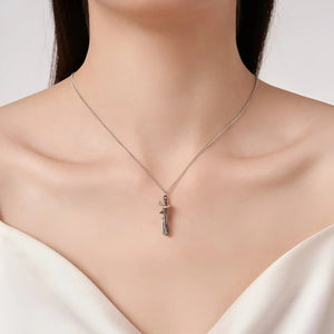 Nuevo Collar Abrazo de Amor color plata