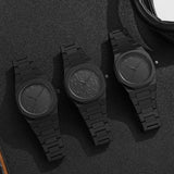 Nuevo Reloj Casual Negro Duradero Clásico