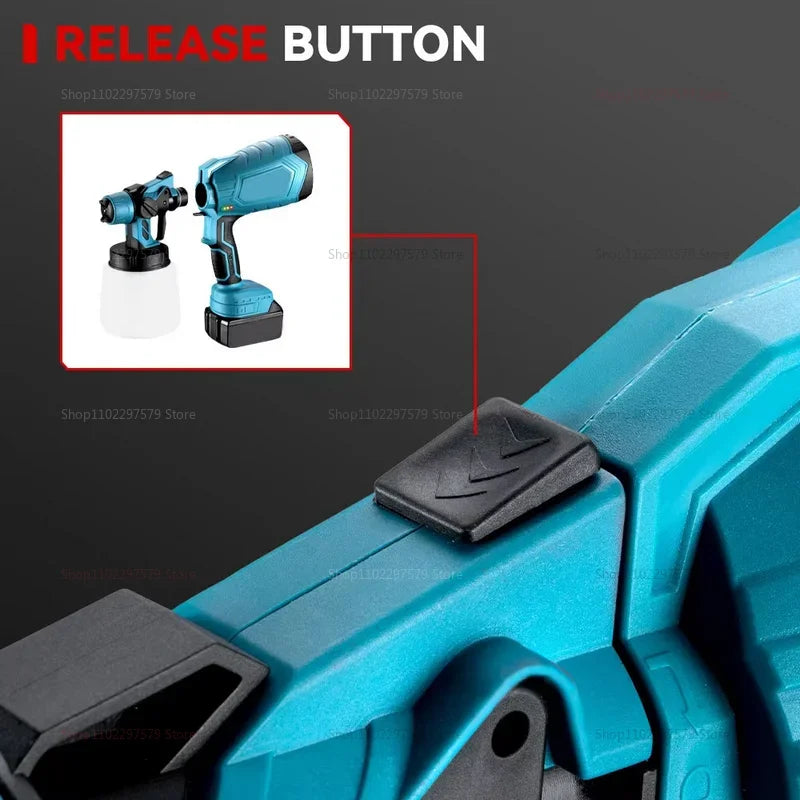 Nueva Pistola de Pintura Eléctrica Inalámbrica